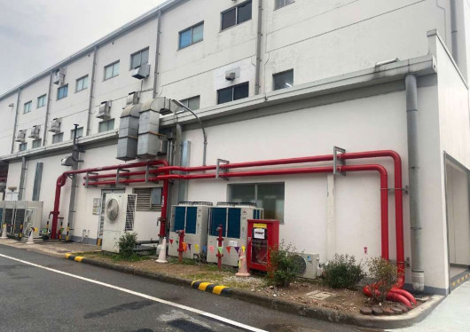 TIC　増築・改修工事　消防指摘後の改修