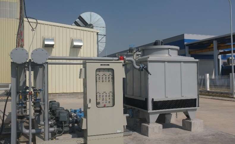 TIC　新築工事　新築工事の内の設備関連施設の紹介